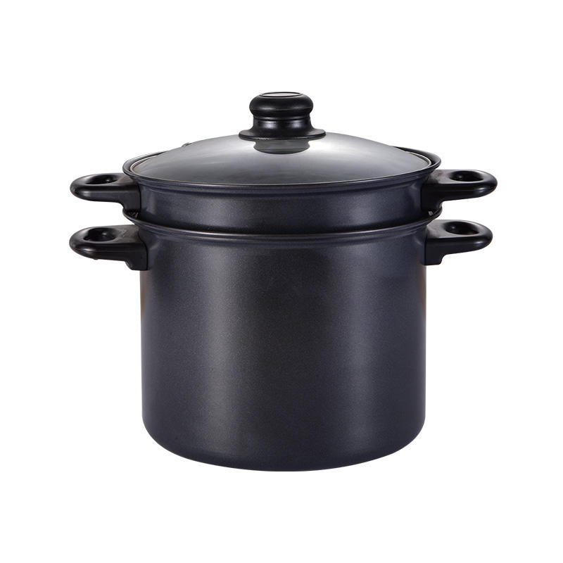 Tall Nonstick Noodle Pot with Lid And Strainer