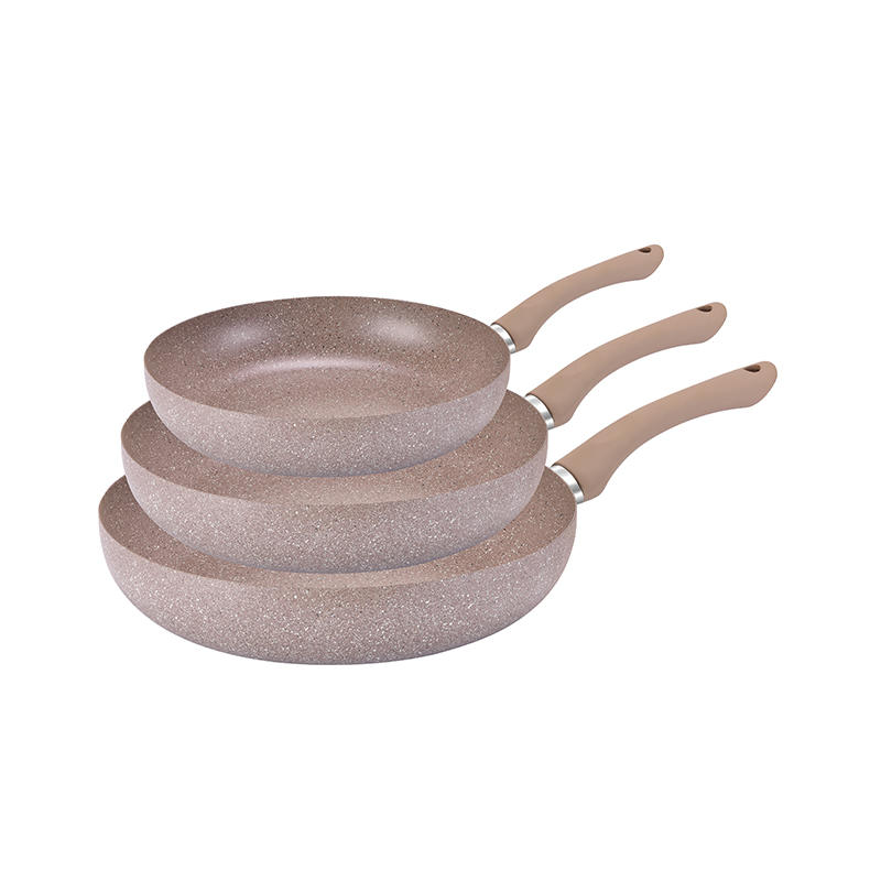Carbon Steel Nonstick Frying Pan with Marble