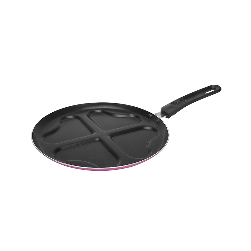 Features of 4-hole nonstick blinis pan shallow pan